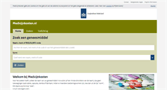 Desktop Screenshot of medicijnkosten.nl